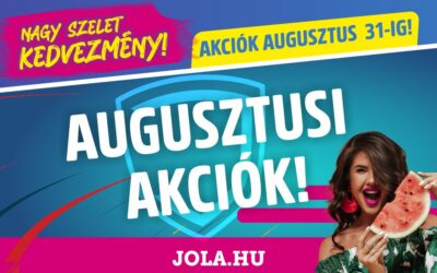 Augusztusi akcióink