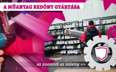 A műanyag redőny gyártása – az üzemtől az üzletig